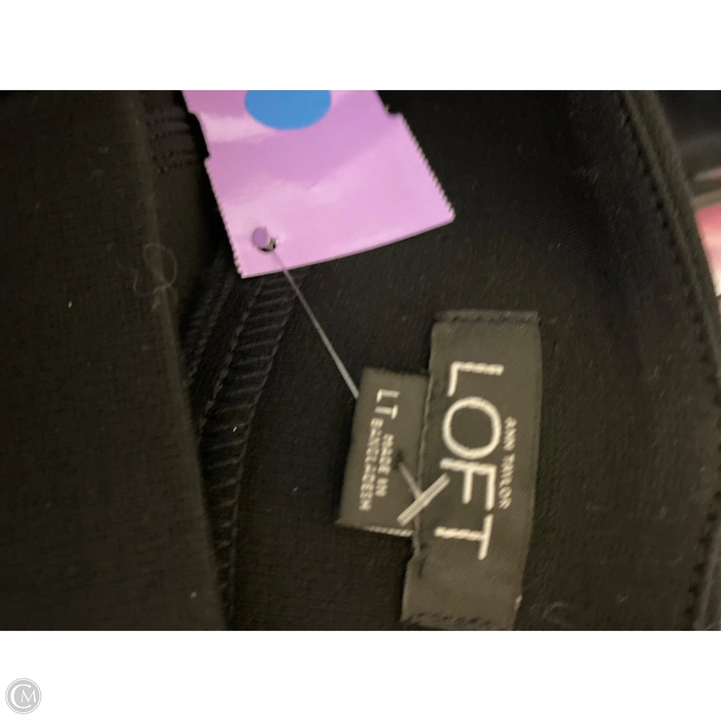 Pants Dress By Loft In Black, Size: L