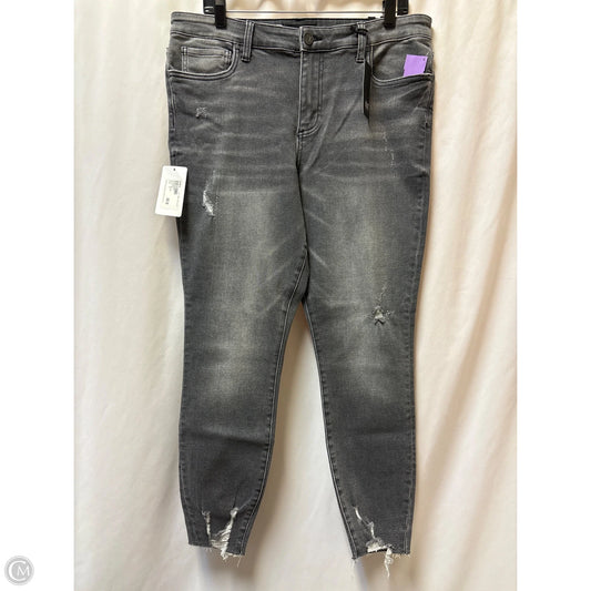 Jeans Skinny By Kut In Black, Size: 14