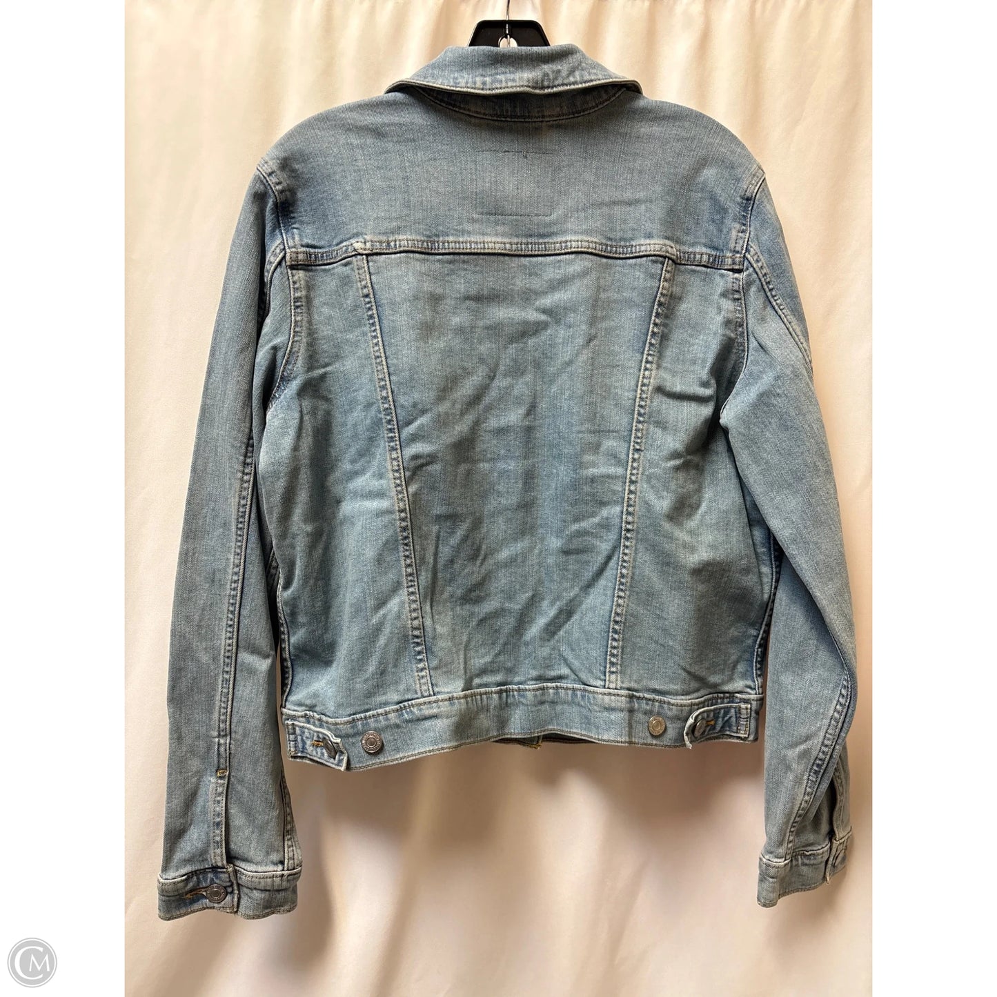 Jacket Denim By Levis In Blue Denim, Size: Xl