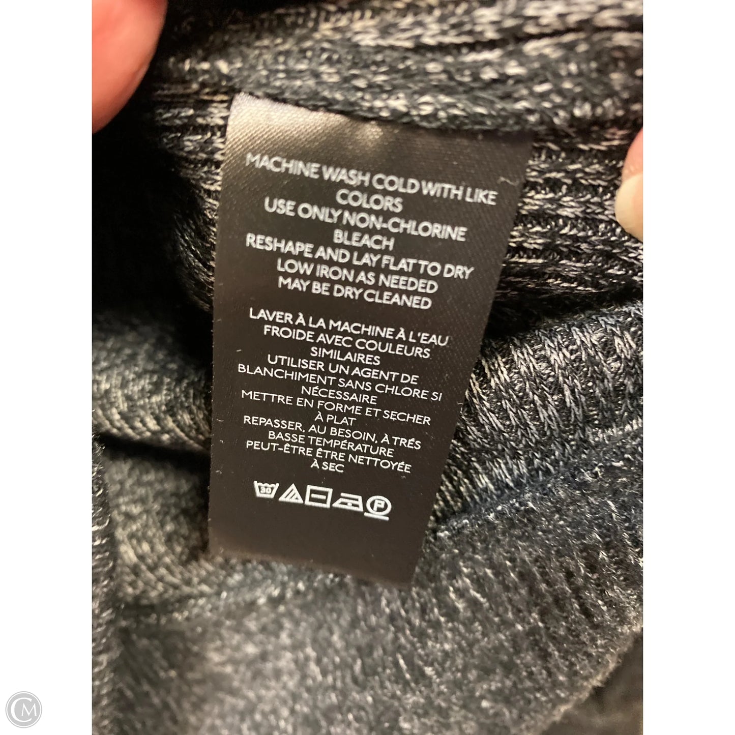 Top Long Sleeve By Anthropologie In Black, Size: Xl