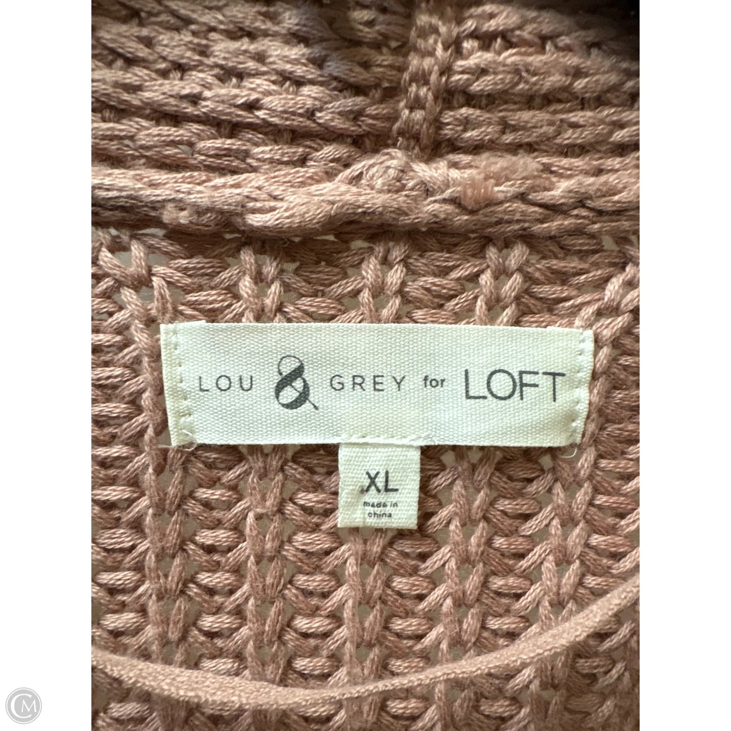 Cardigan By Lou And Grey In Pink, Size: Xl