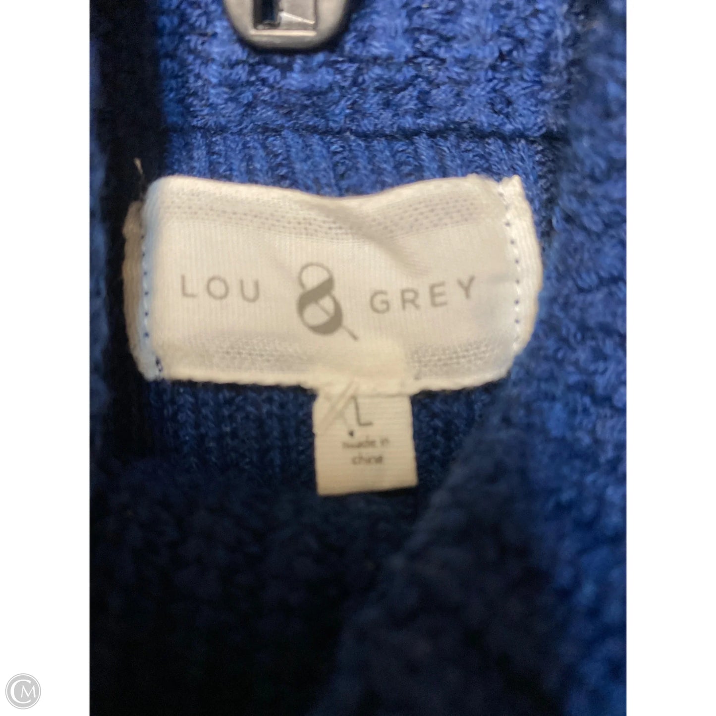 Sweater By Lou And Grey In Blue, Size: L