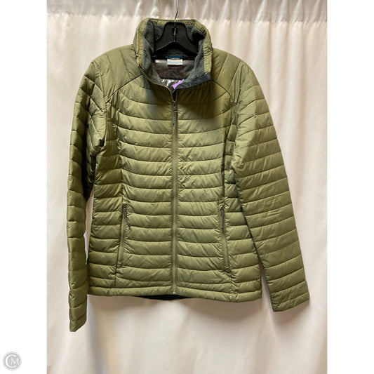 Jacket Puffer & Quilted By Columbia In Green, Size: S