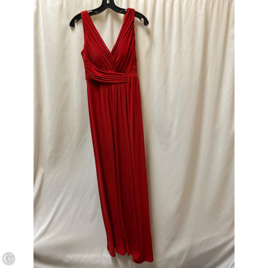Dress Casual Maxi By Sangria In Red, Size: S