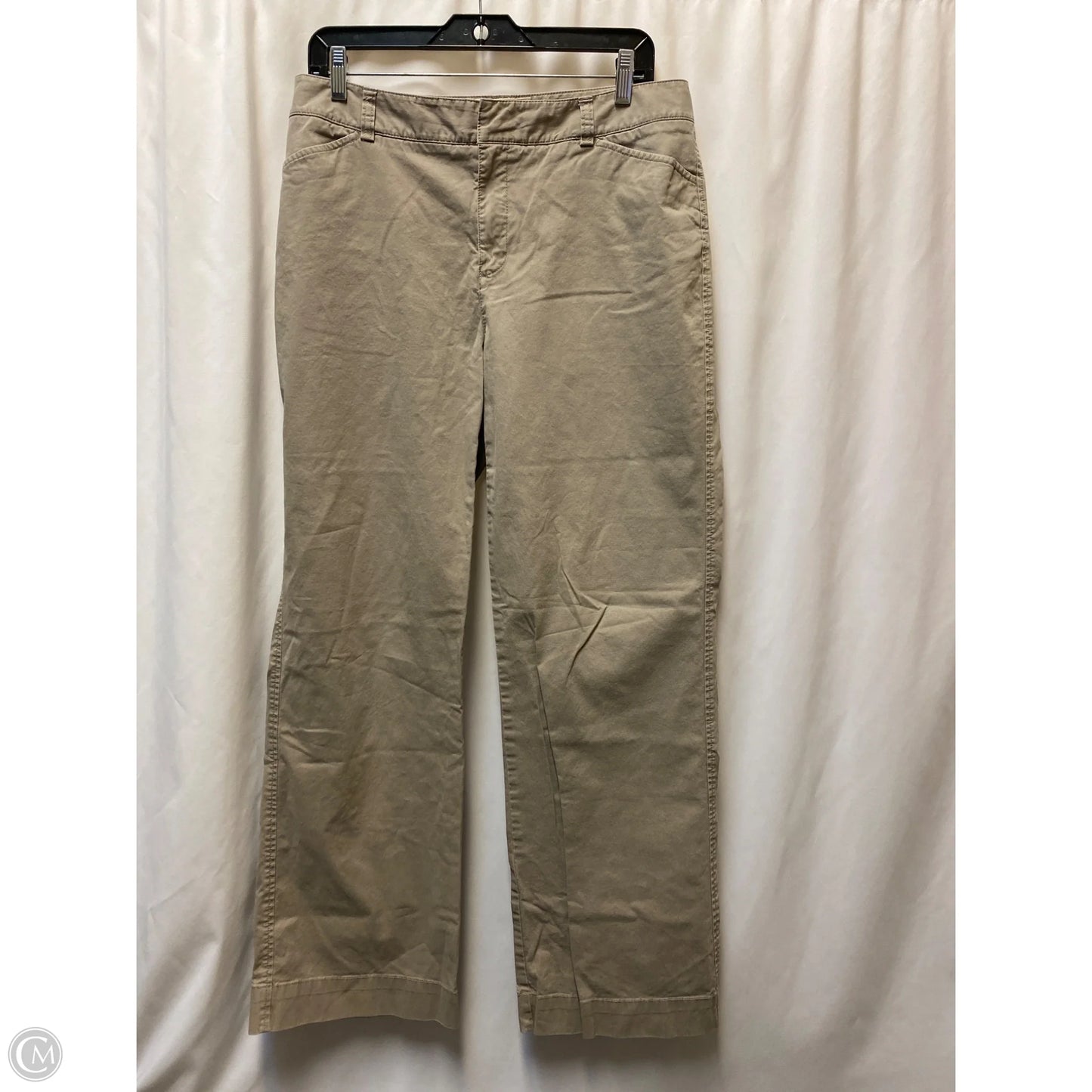 Pants Dress By Eddie Bauer In Tan, Size: 12