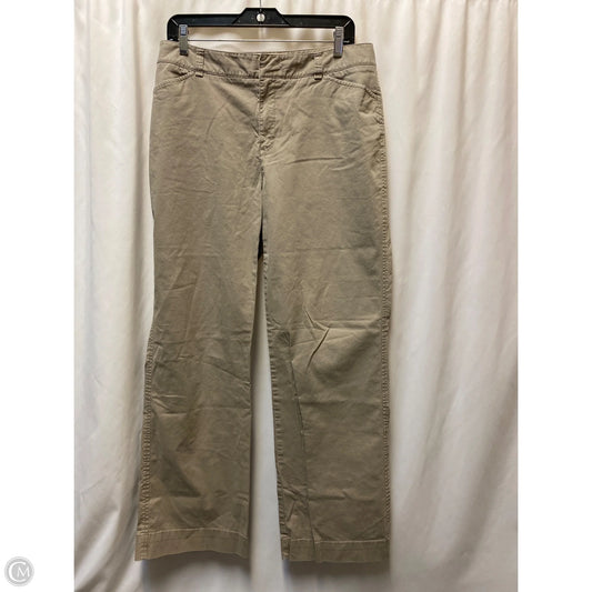 Pants Dress By Eddie Bauer In Tan, Size: 12