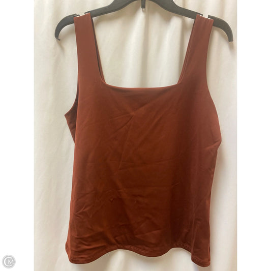 Tank Top By Nine West In Copper, Size: Xl
