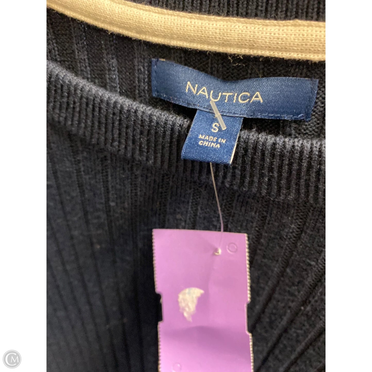 Sweater By Nautica In Navy, Size: S