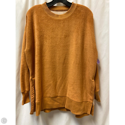Top Long Sleeve By Aerie In Brown, Size: S