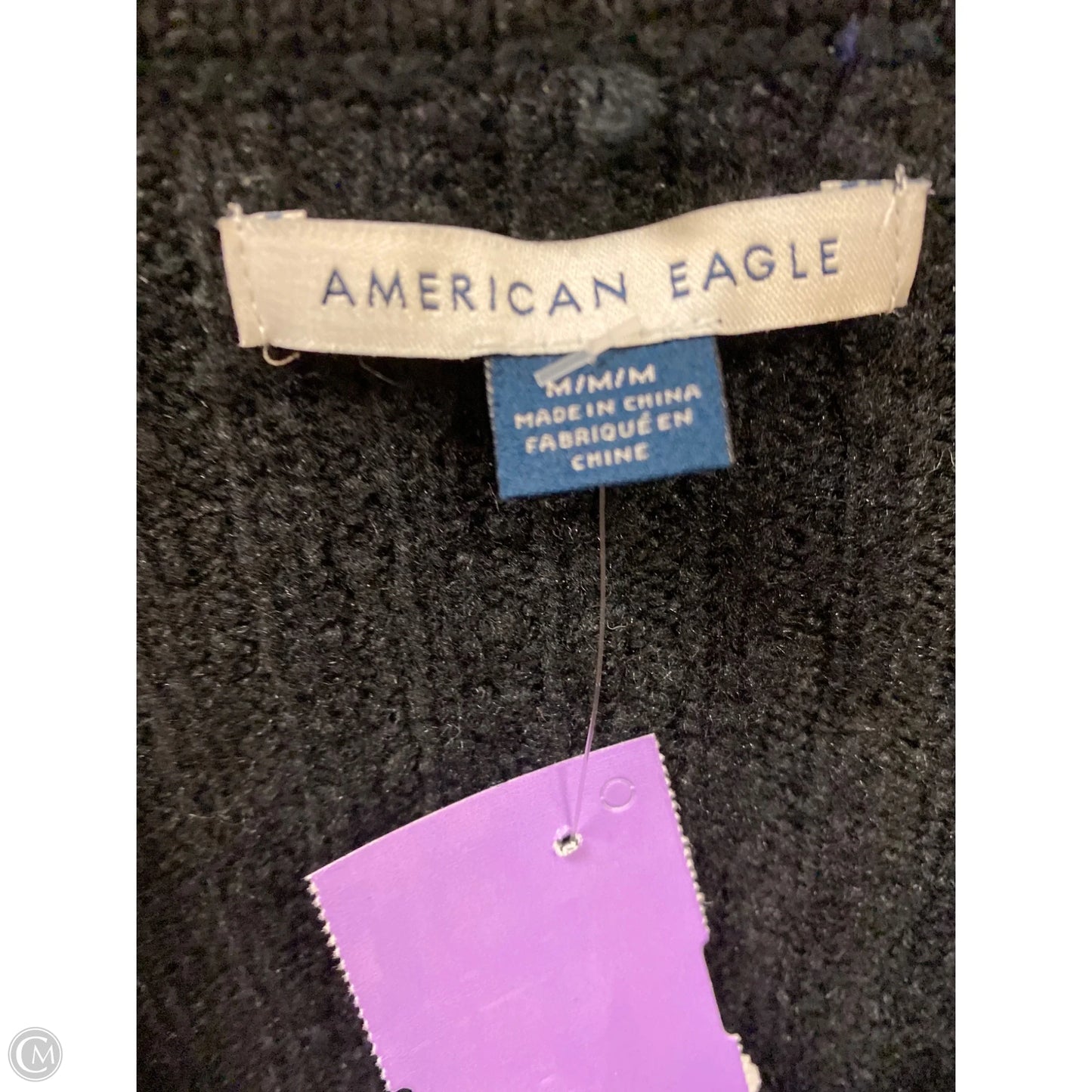 Cardigan By American Eagle In Black, Size: M