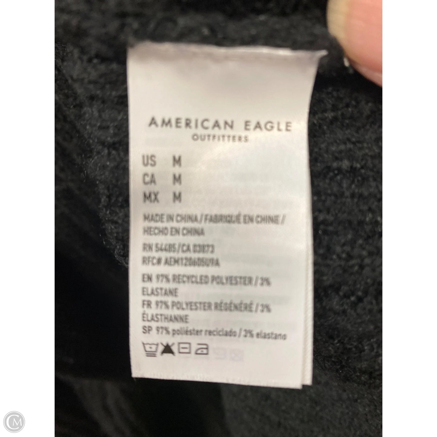 Cardigan By American Eagle In Black, Size: M