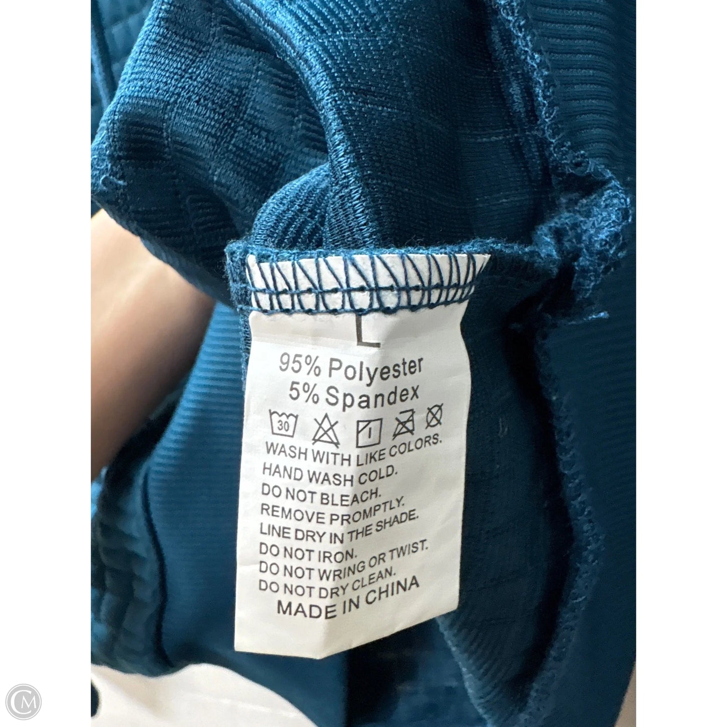 Sweatshirt Hoodie By Clothes Mentor In Blue, Size: L