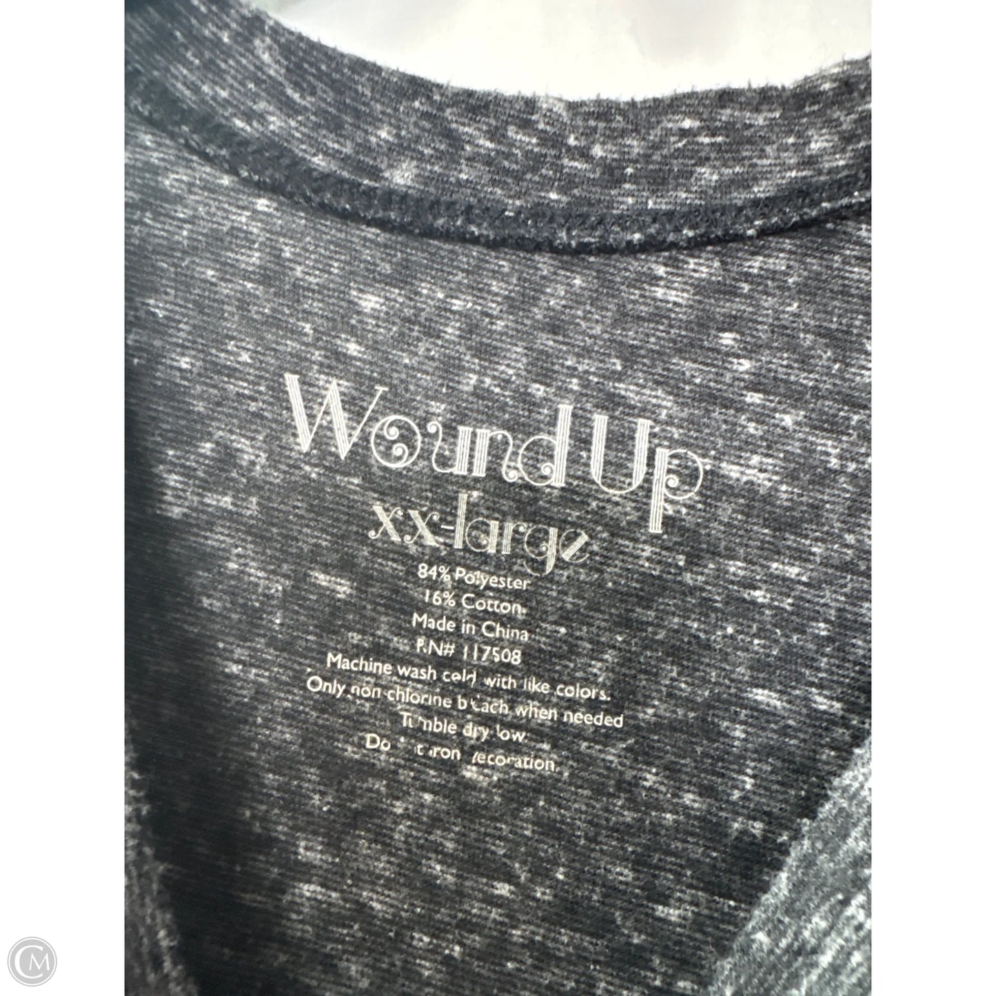 Top Sleeveless By Clothes Mentor In Grey, Size: Xxl