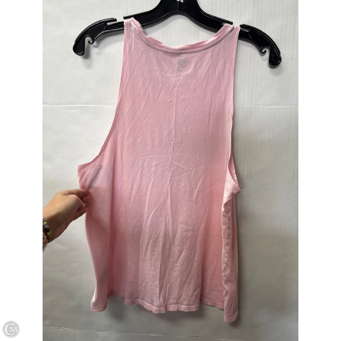 Top Sleeveless By Everlast In Pink, Size: M