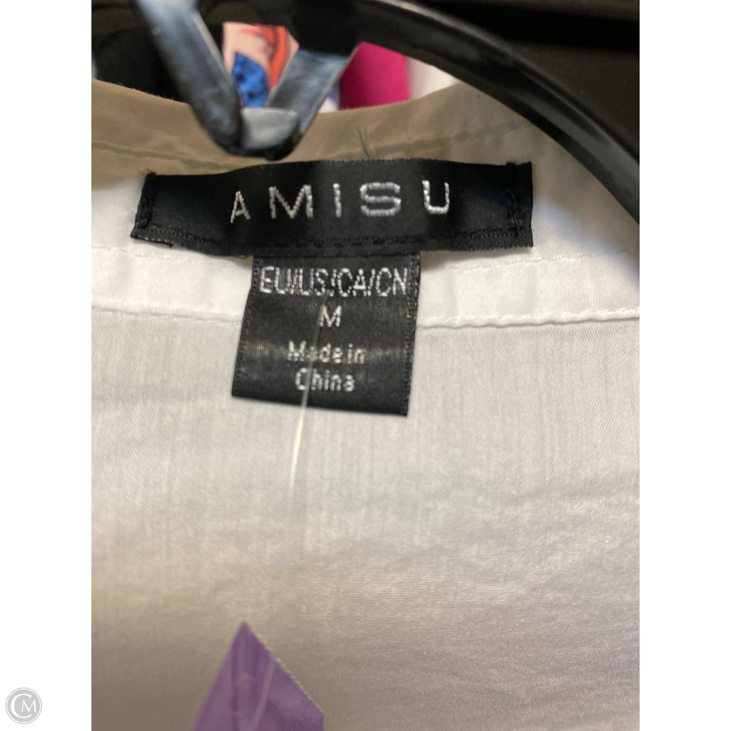 Top Long Sleeve By Clothes Mentor In White, Size: M