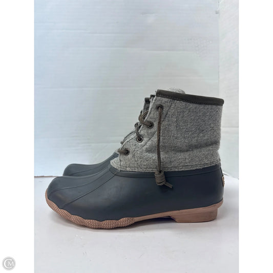 Boots Rain By Sperry In Grey, Size: 9