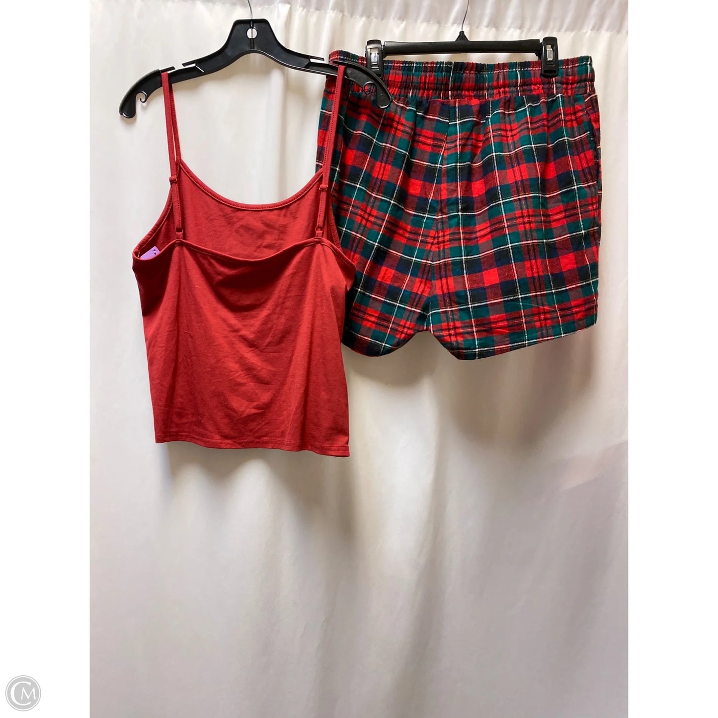 Pajamas 2pc By Clothes Mentor In Red, Size: Xl