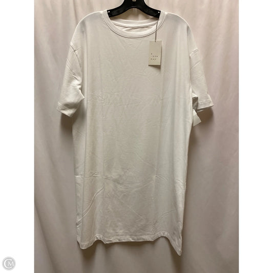 Dress Casual Midi By A New Day In White, Size: L