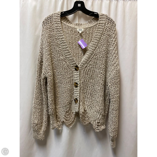 Sweater By Bke In Tan, Size: L