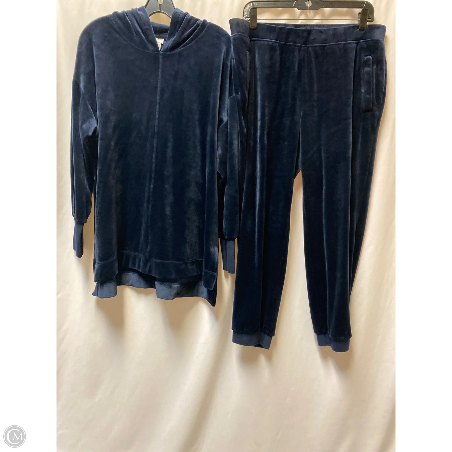 Pants Set 2pc By Chicos In Navy, Size: L