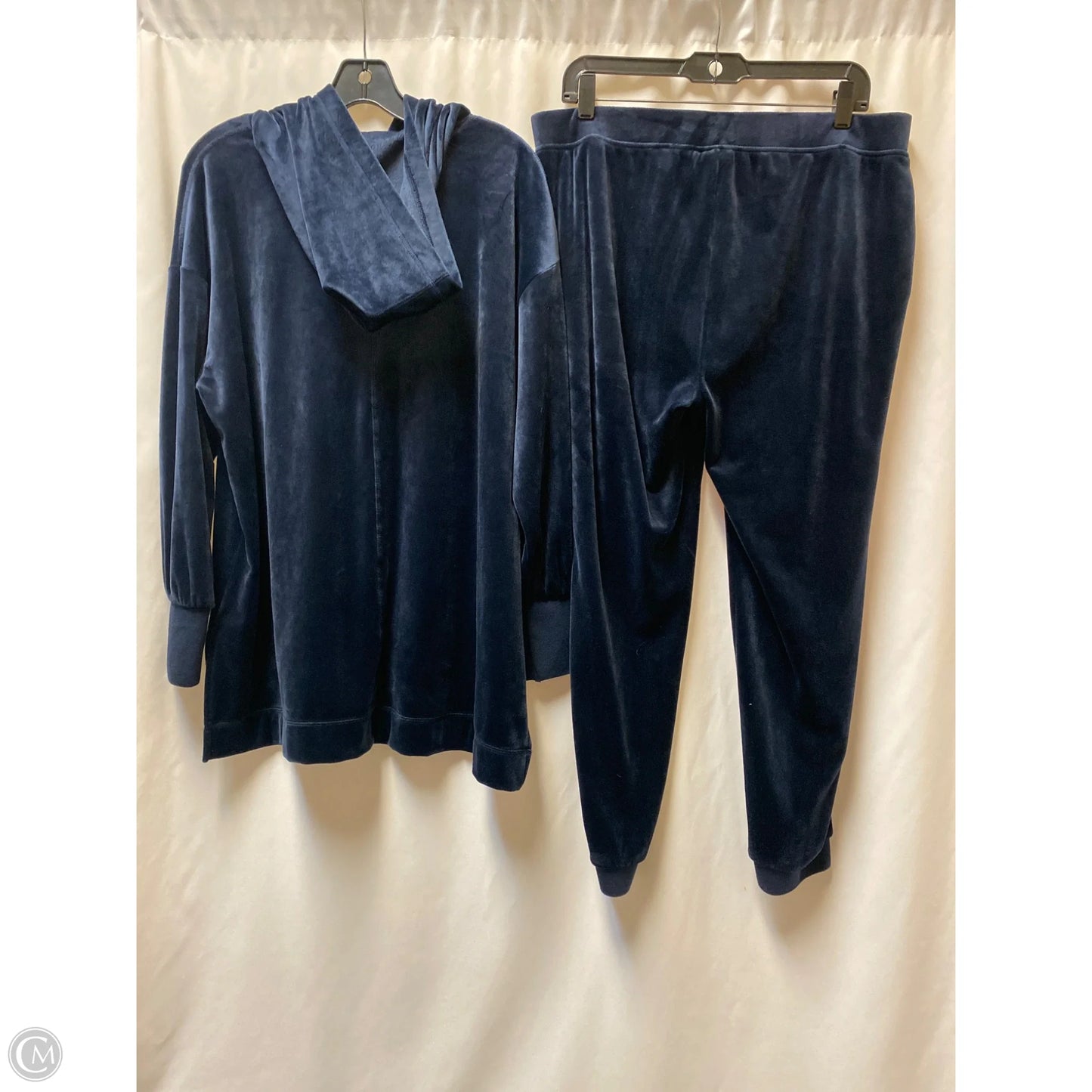 Pants Set 2pc By Chicos In Navy, Size: L