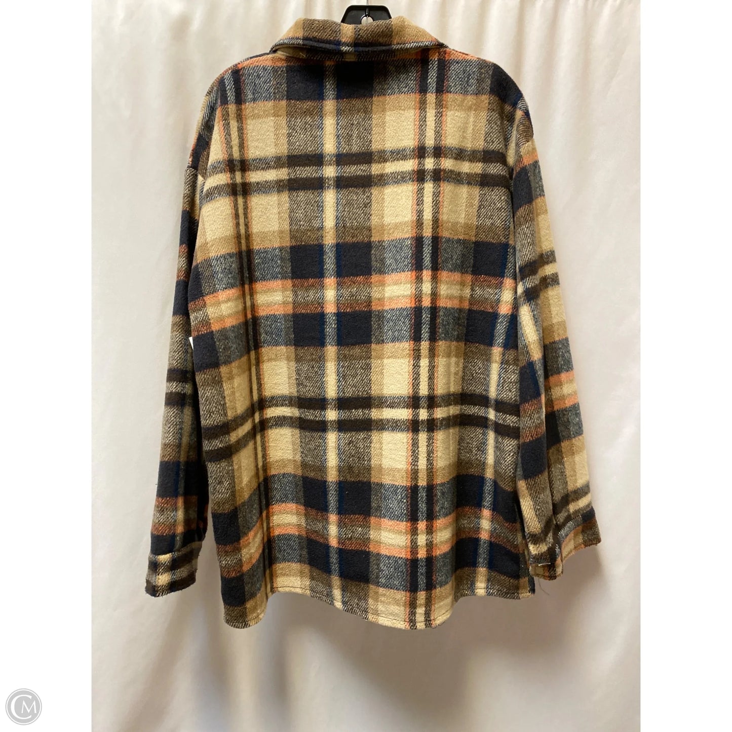 Jacket Other By Clothes Mentor In Tan, Size: L