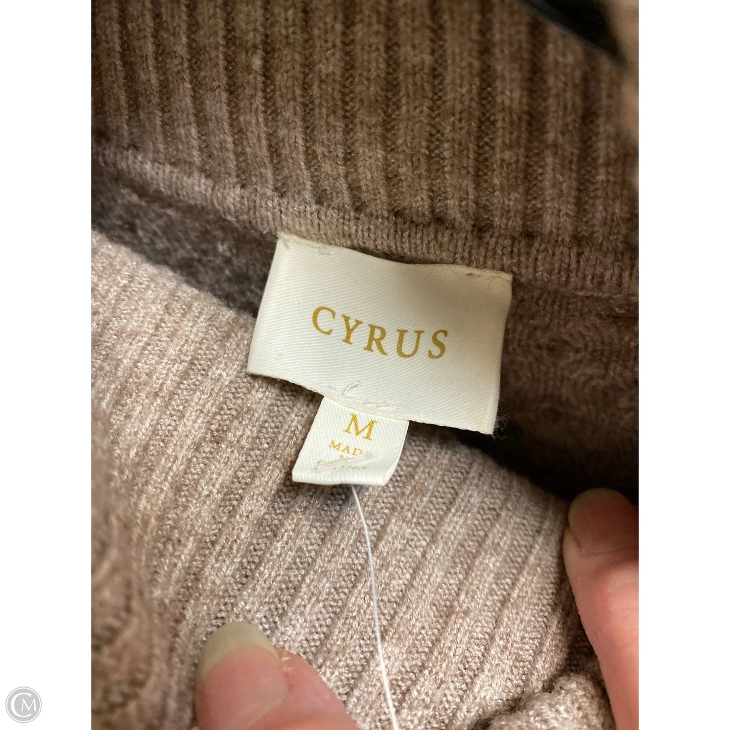 Sweater By Cyrus In Beige, Size: M