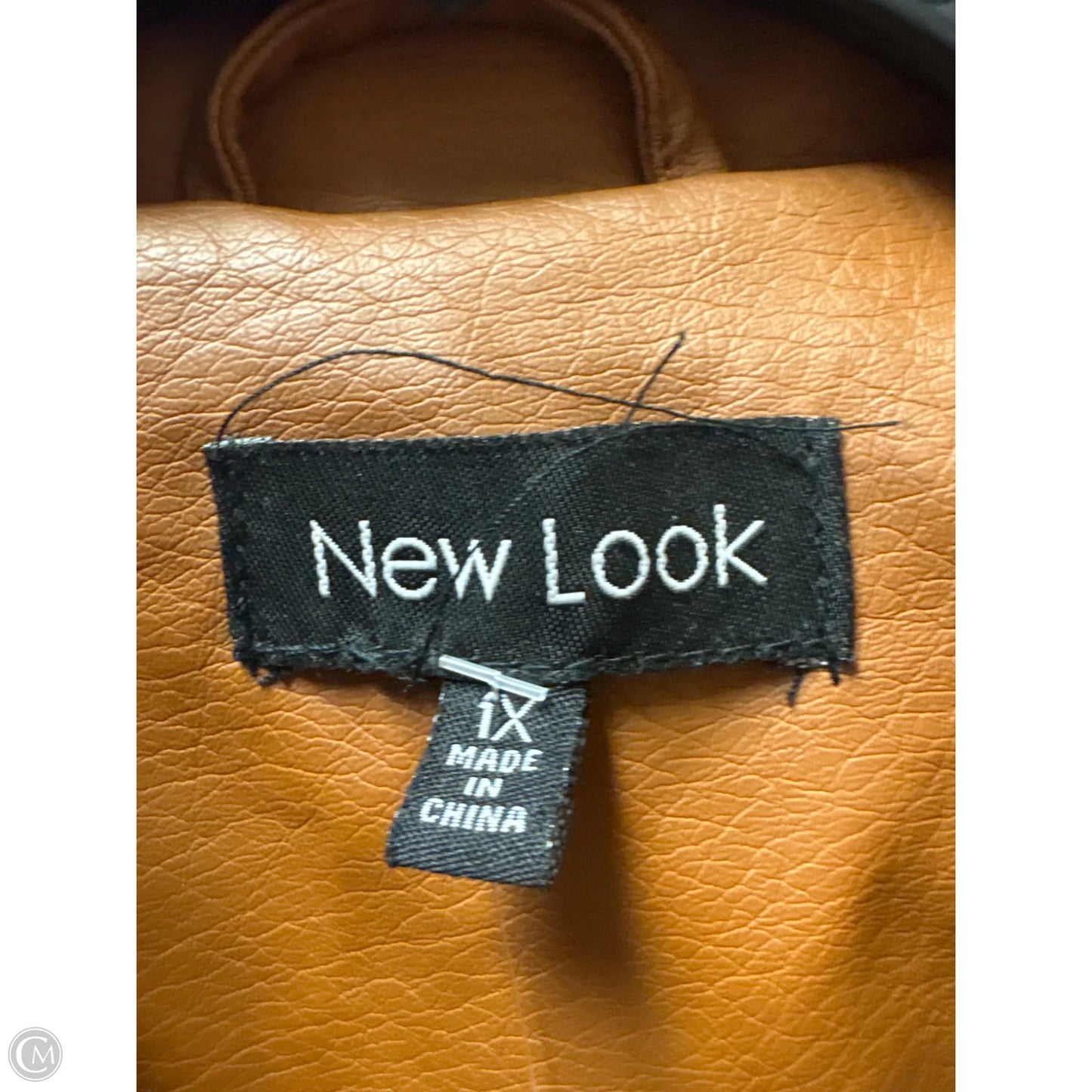 Jacket Moto By New Look In Brown, Size: 1x