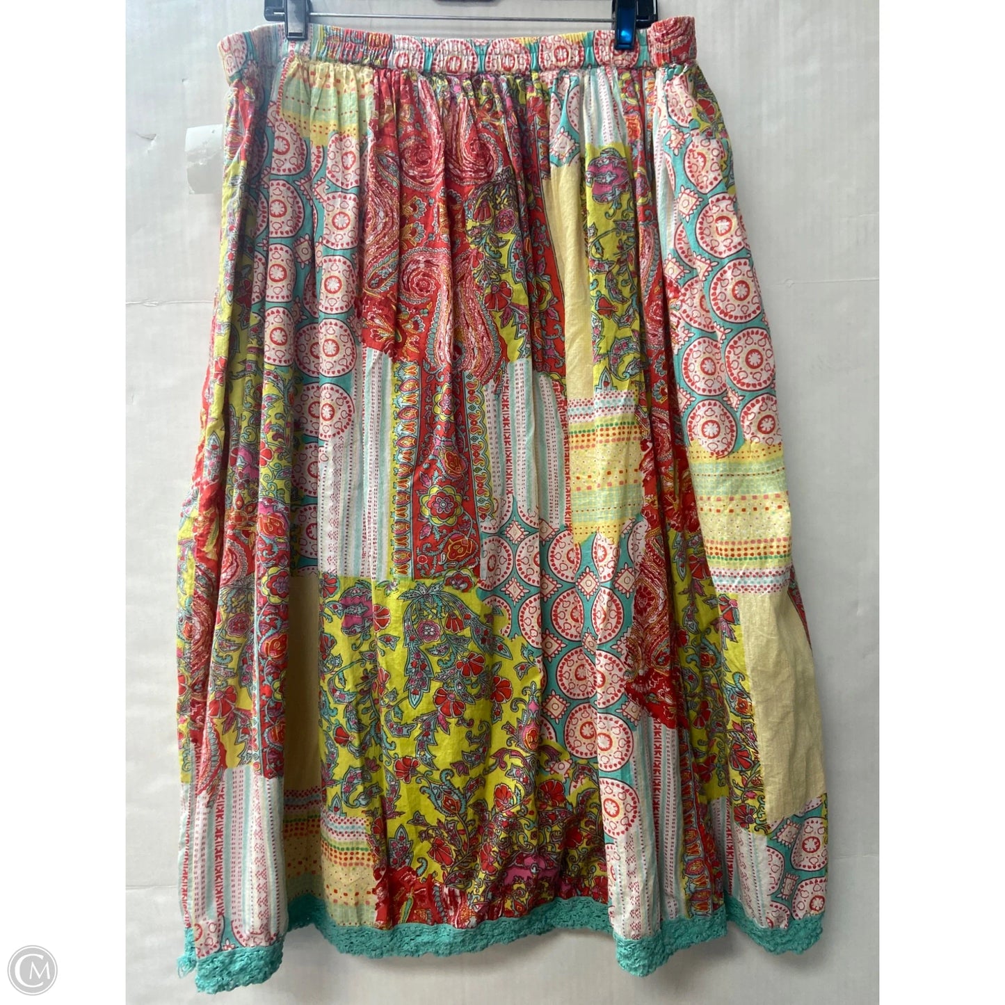 Skirt Maxi By Choices In Red, Size: 3x