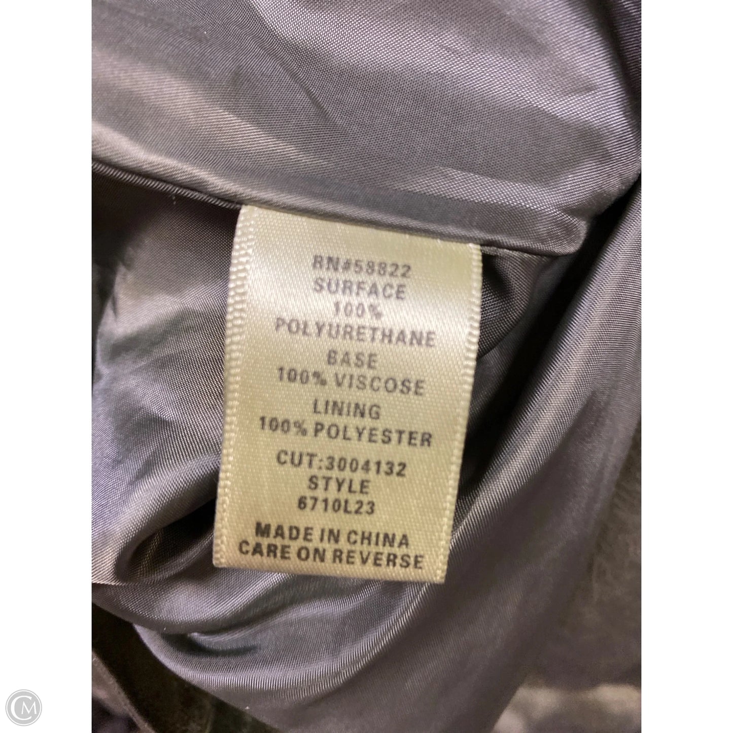 Jacket Moto By Max Studio In Green, Size: Xl