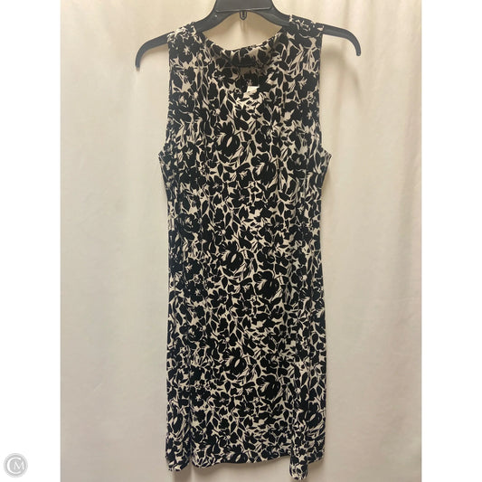 Dress Casual Midi By Tommy Hilfiger In Black & White, Size: M