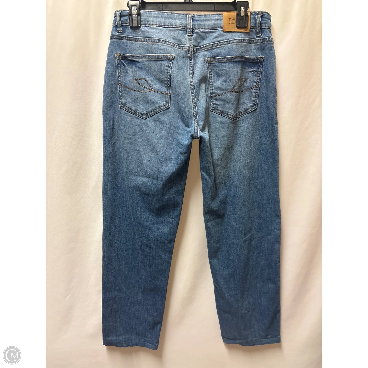 Jeans Wide Leg By Clothes Mentor In Blue Denim, Size: 10