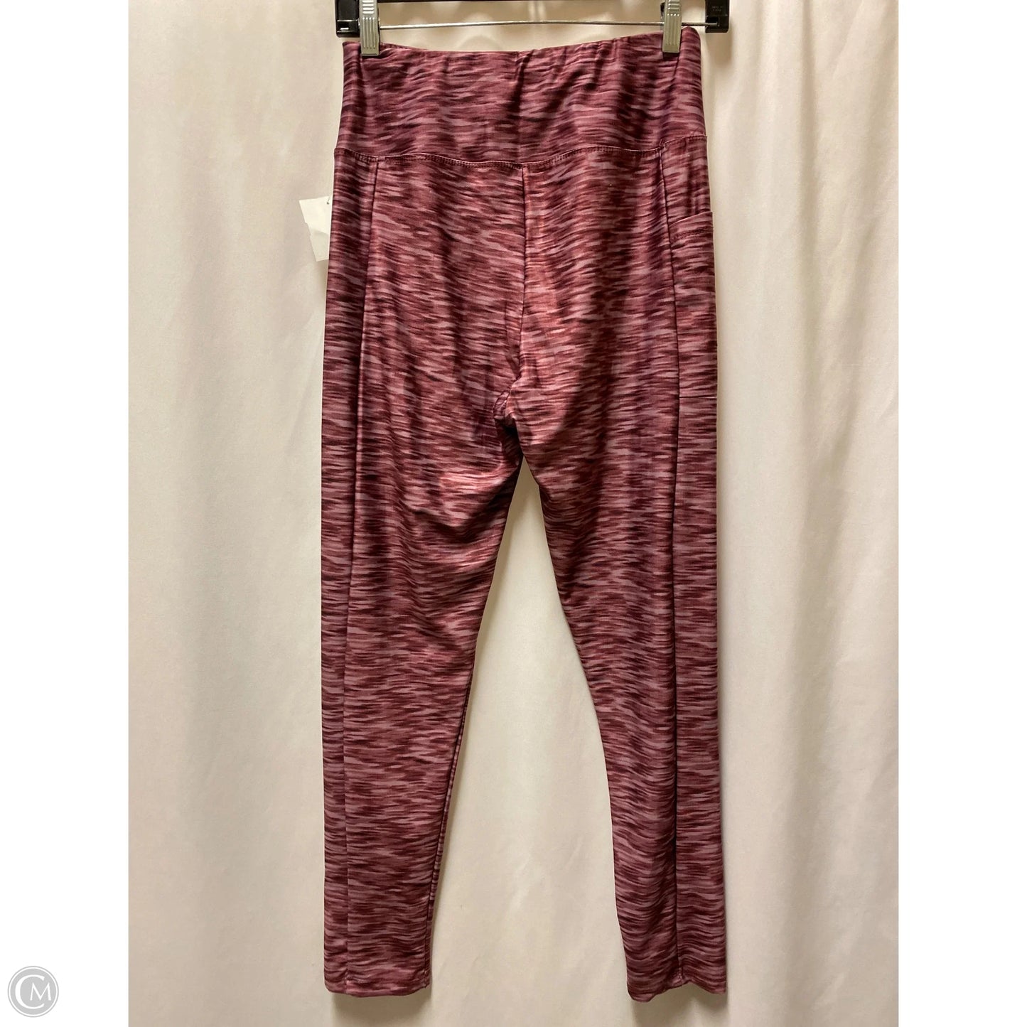 Athletic Leggings By Zone Pro In Pink, Size: M