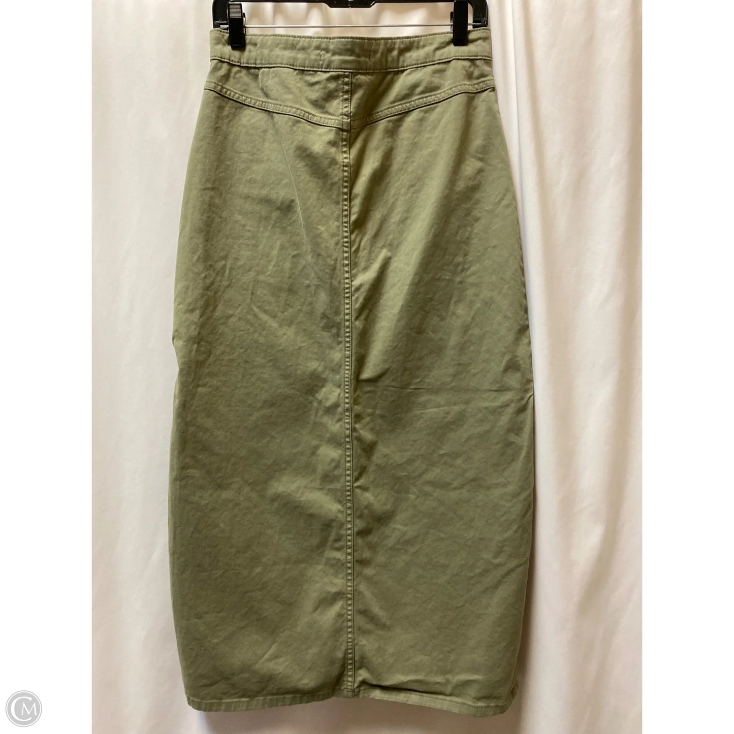 Skirt Midi By Clothes Mentor In Green, Size: M