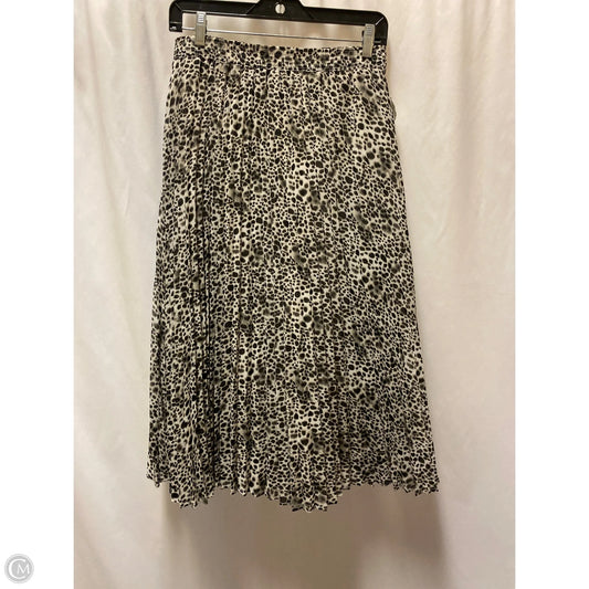 Skirt Midi By A New Day In Animal Print, Size: M