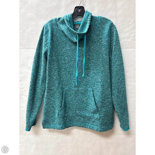 Top Long Sleeve By Eddie Bauer In Teal, Size: L