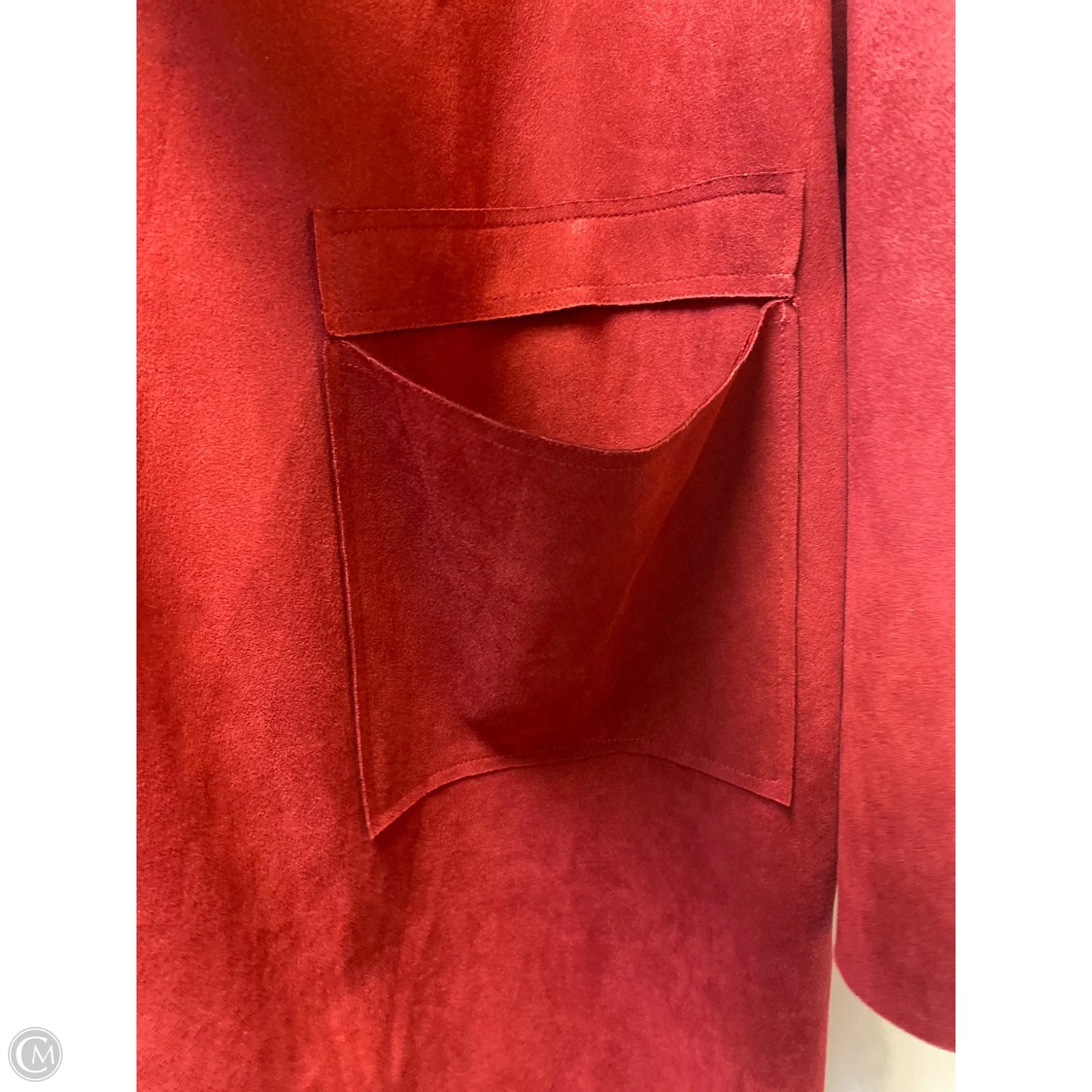 Coat Other By Clothes Mentor In Red, Size: L
