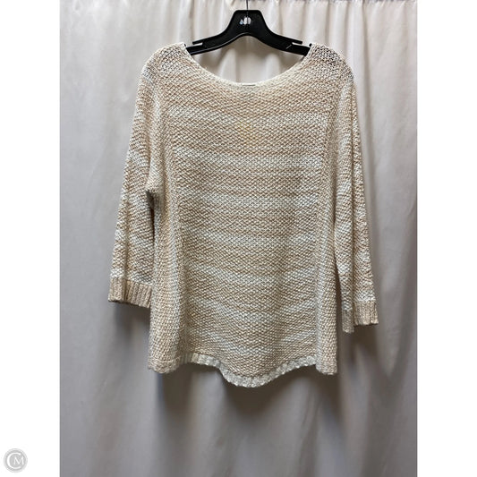 Sweater By Chicos In Cream, Size: M
