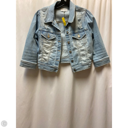 Jacket Denim By Risen In Blue Denim, Size: S