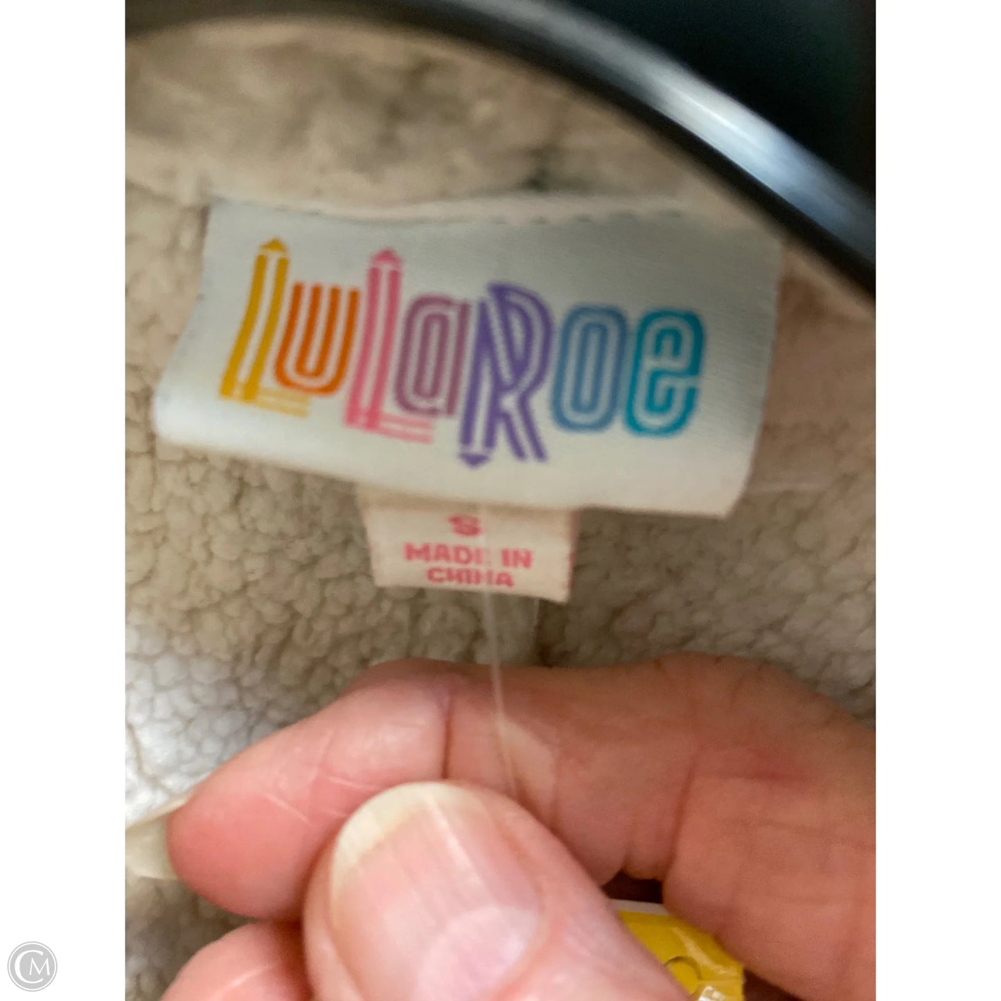 Vest Faux Fur & Sherpa By Lularoe In Brown, Size: S