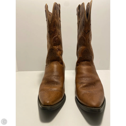 Boots Western By Justin In Brown, Size: 11