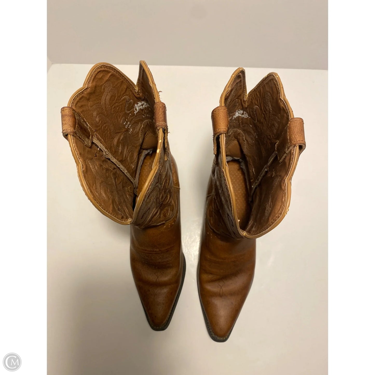 Boots Western By Justin In Brown, Size: 11