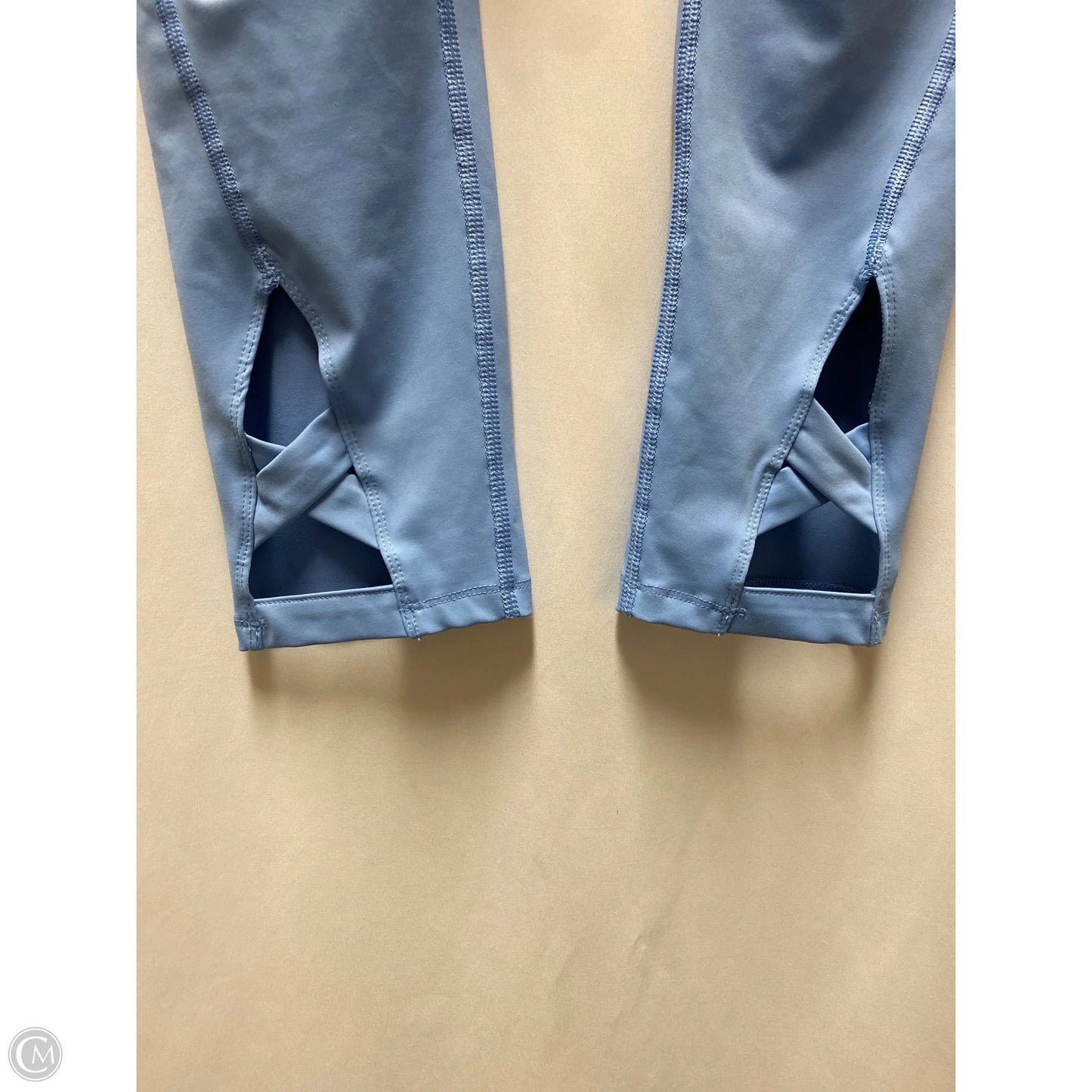 Athletic Capris By Apana In Blue, Size: M