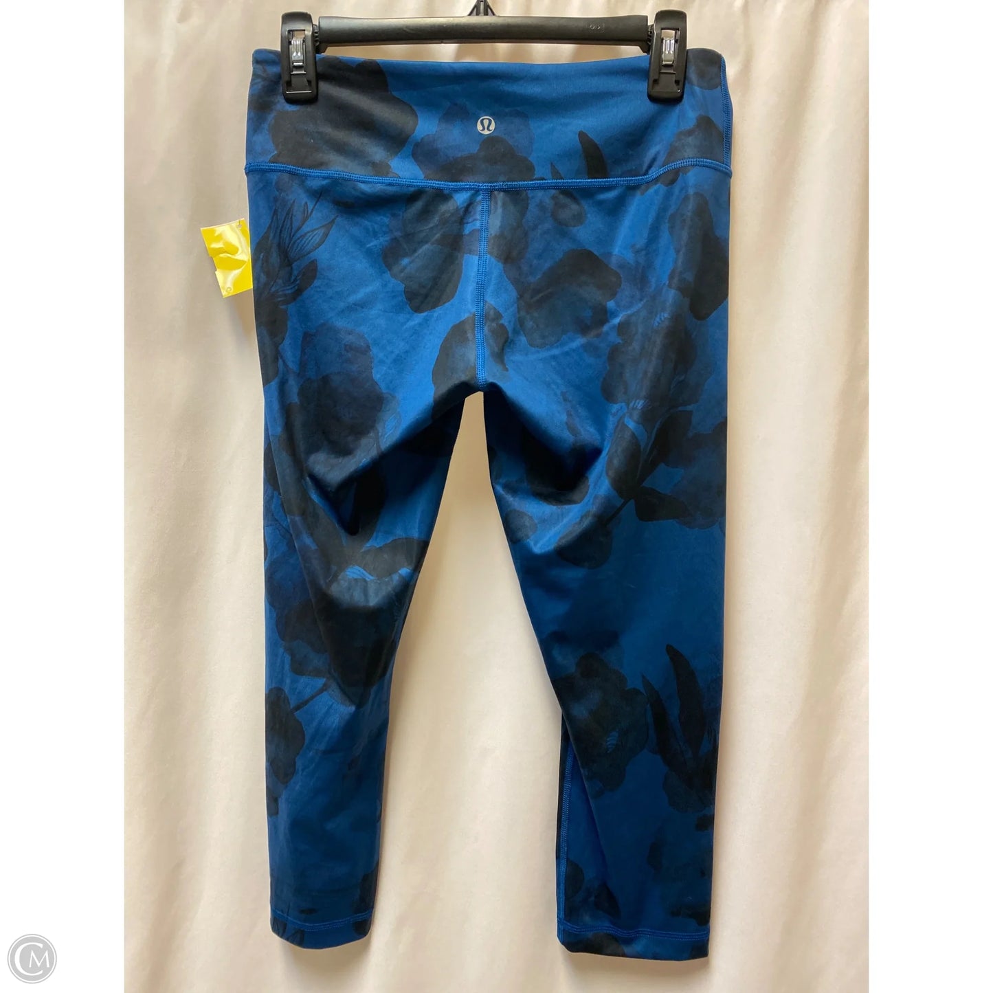 Athletic Capris By Lululemon In Blue, Size: 8