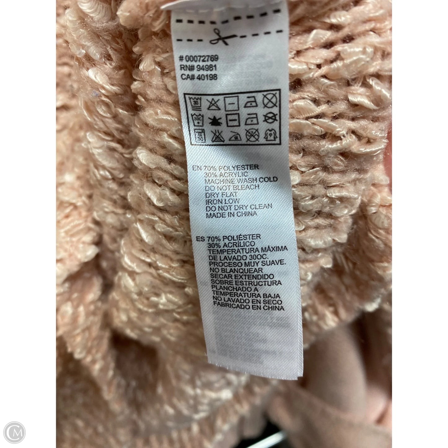 Sweater By Forever 21 In Pink, Size: M