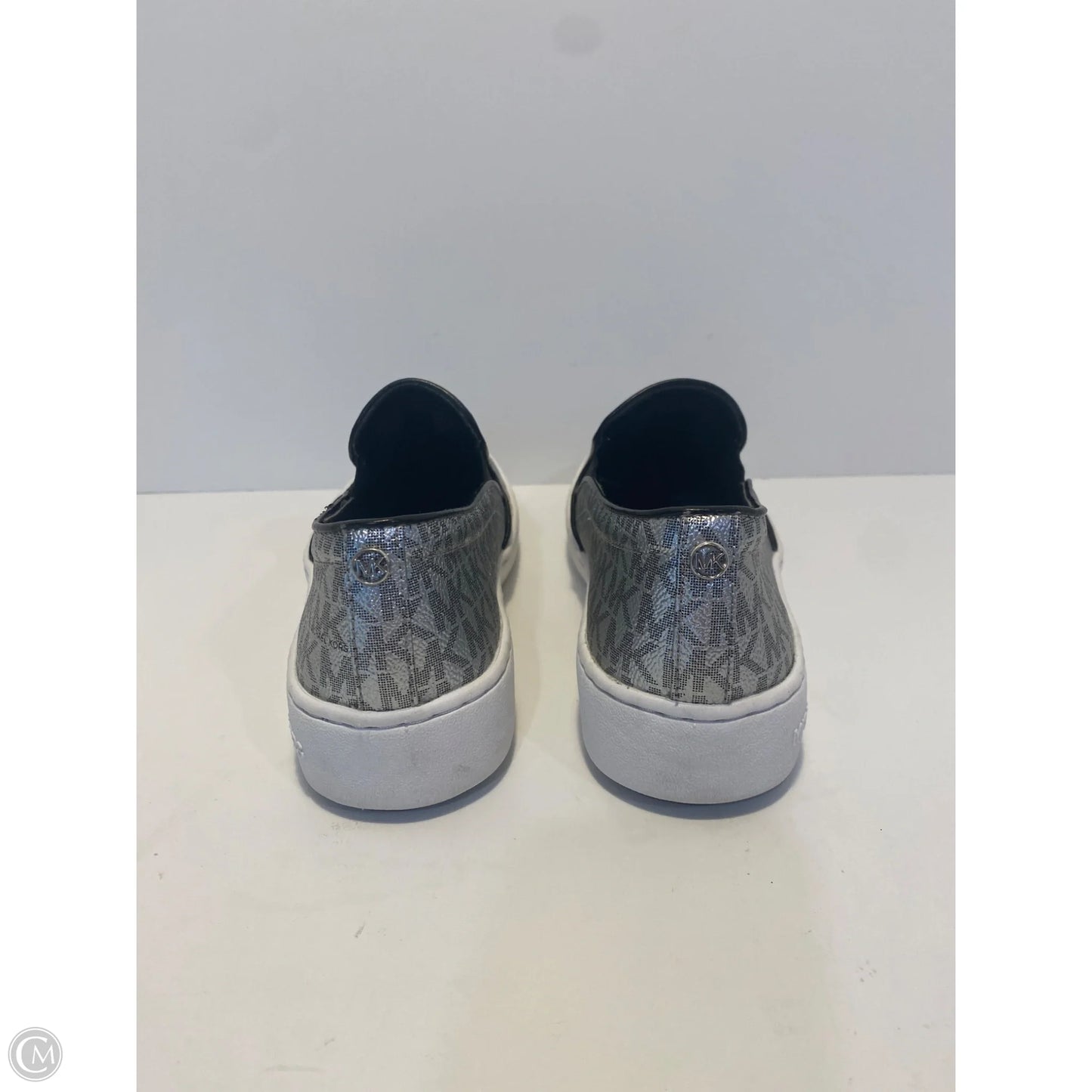 Shoes Flats By Michael By Michael Kors In Silver, Size: 7