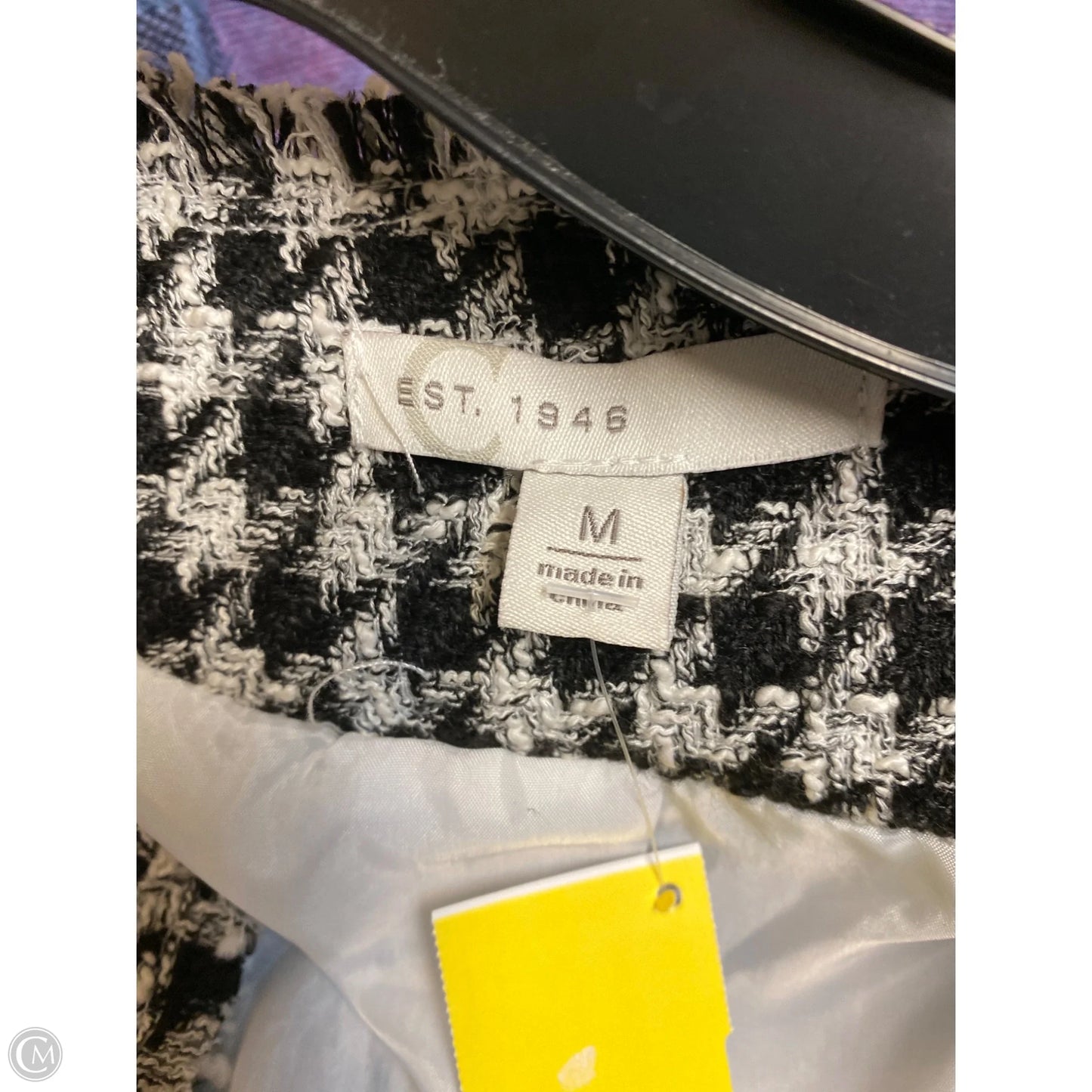 Blazer By Cato In Black & White, Size: M