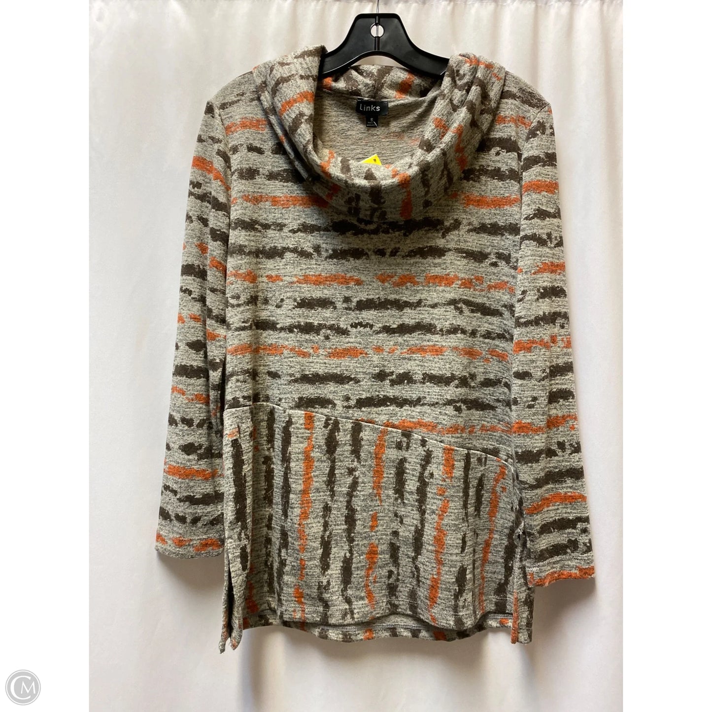 Sweater By Clothes Mentor In Orange, Size: S