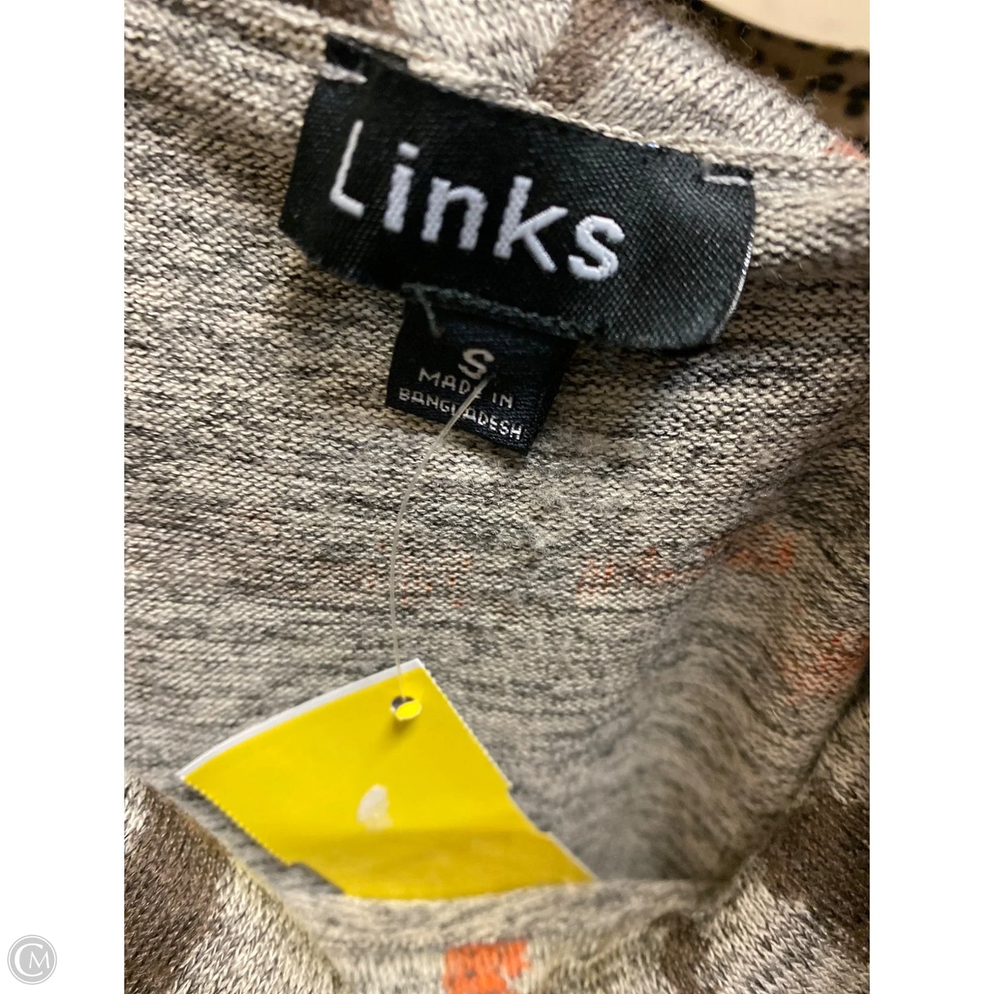 Sweater By Clothes Mentor In Orange, Size: S