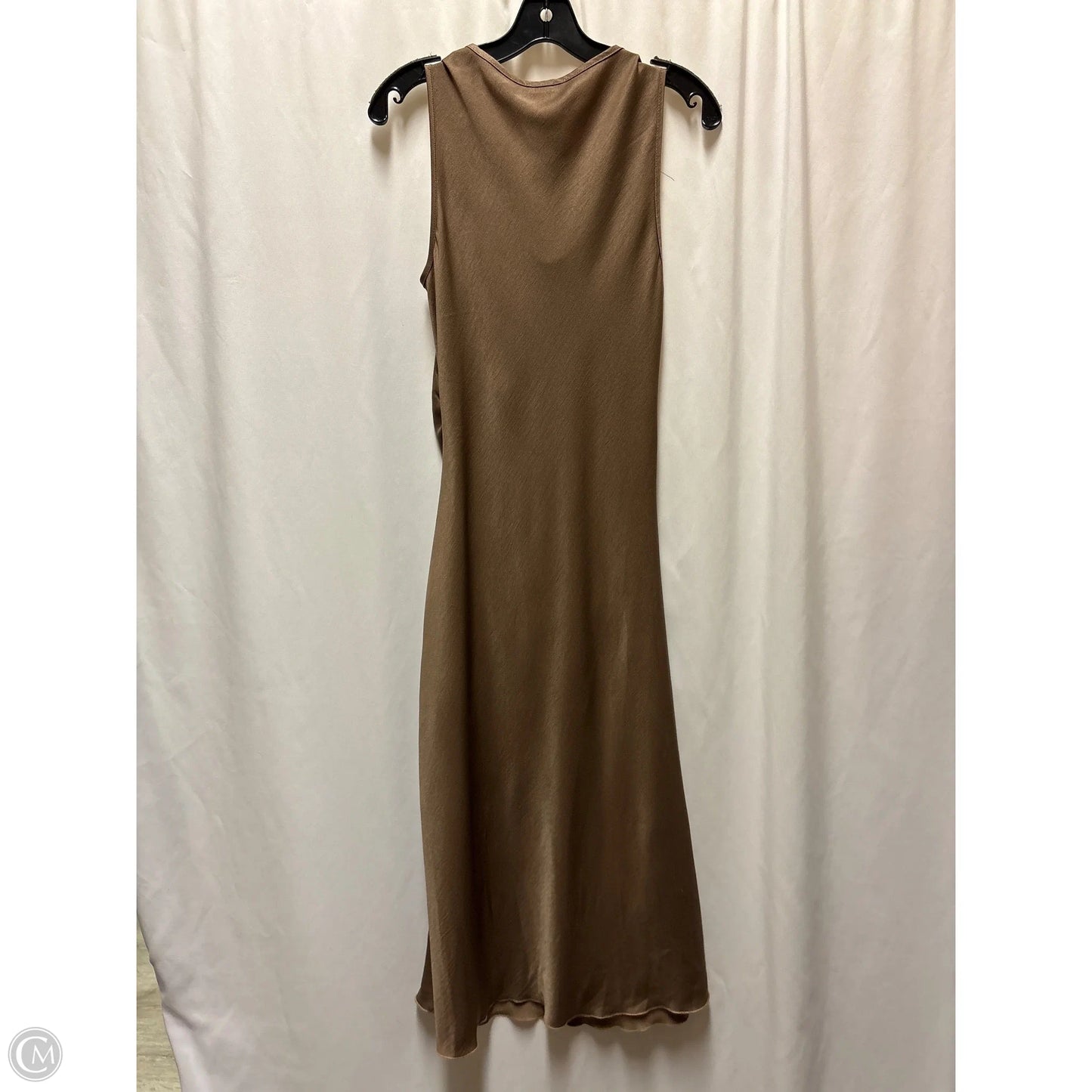 Dress Casual Maxi By Bebe In Brown, Size: M